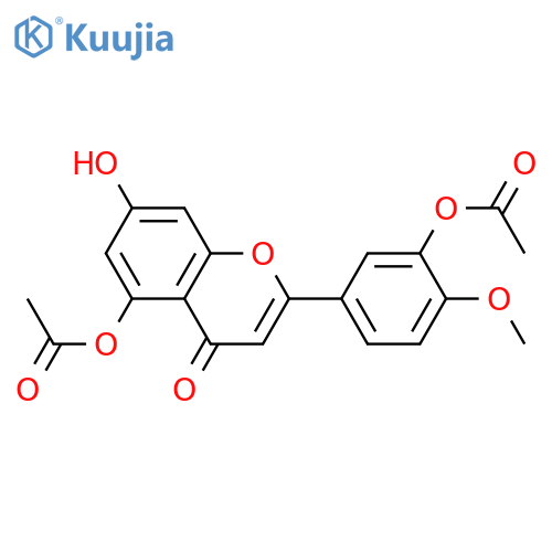 Diosmetin 3’,5-Diacetate structure