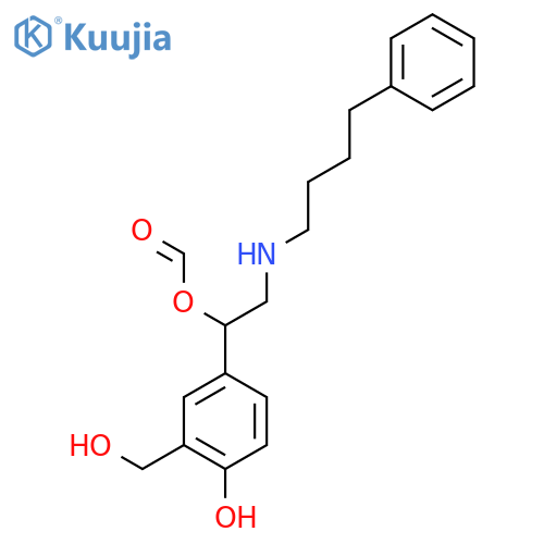 1-(RS)-1-4-Hydroxy-3-(Hydroxymethylphenyl-2-(4-phenylbutyl)aminoethanol (Salmeterol EP Impurity A) structure