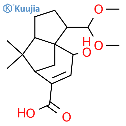 5-Hydroxy-14-oxo-3-cedren-15-oic acid; (5β,7β)-form, Di-Me acetal structure