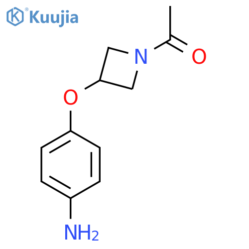 1-(3-(4-Aminophenoxy)azetidin-1-yl)ethan-1-one structure