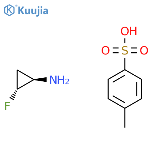 TRANS-2-FLUOROCYCLOPROPANAMINE 4-METHYLBENZENESULFONATE structure
