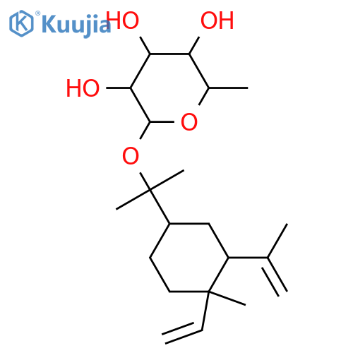 1,3-Elemadien-11-ol; (5α,10β)-form, 11-O-(6-Deoxy-β-D-galactopyranoside) structure