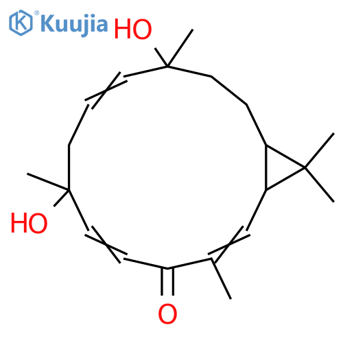 8,12-Dihydroxy-3,6,10-casbatrien-5-one; (1S,2R,3E,6E,8ξ,10E,12ξ)-form structure