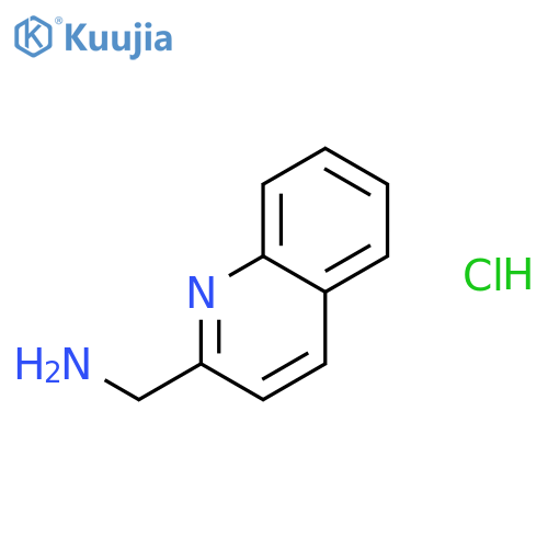 2-Quinolinemethanamine hydrochloride structure