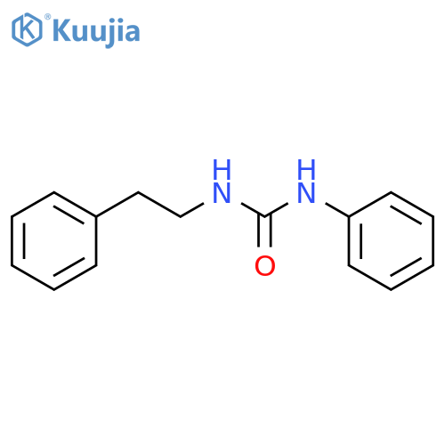 1-phenyl-3-(2-phenylethyl)urea structure