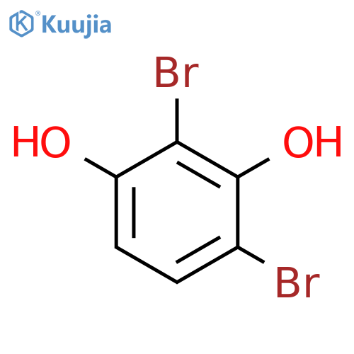1,3-Benzenediol,2,4-dibromo- structure