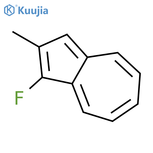 Azulene,1-fluoro-2-methyl- structure