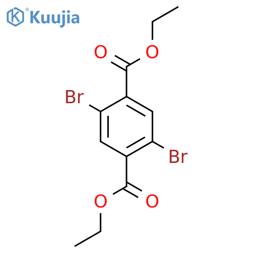 Diethyl 2,5-Dibromoterephthalate structure