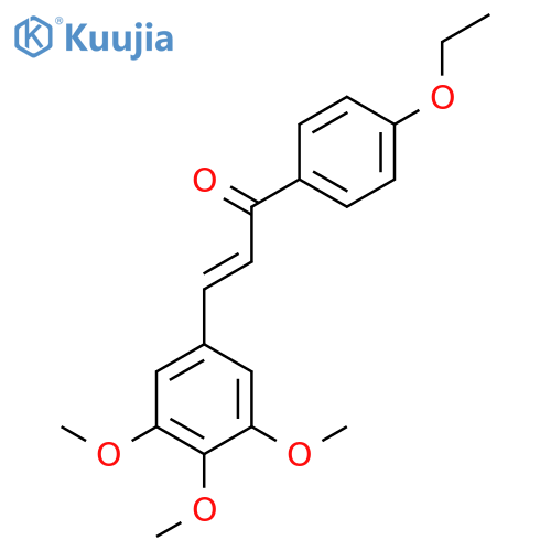 (E)-1-(4-Ethoxyphenyl)-3-(3,4,5-trimethoxyphenyl)prop-2-en-1-one structure