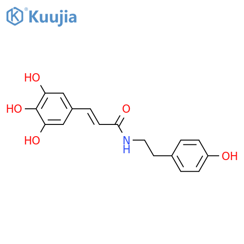 4-(2-Aminoethyl)phenol; N-(3,4,5-Trihydroxy-E-cinnamoyl) structure