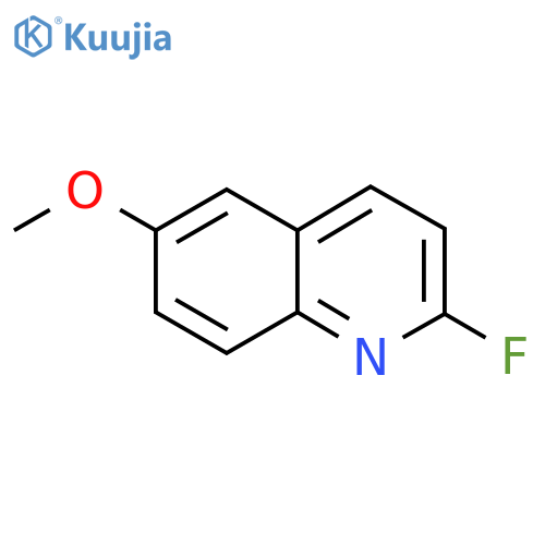 2-Fluoro-6-methoxyquinoline structure