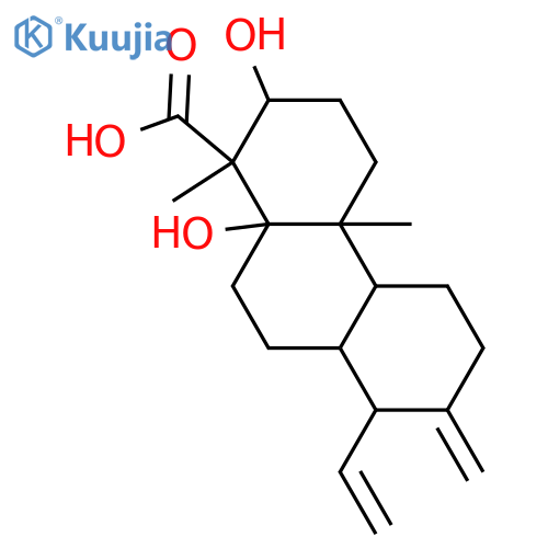 3,5-Dihydroxy-13(17),15-cleistanthadien-19-oic acid; (3α,5α,14α)-form structure