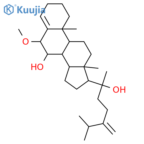 Ergosta-4,24(28)-diene-6,7,20-triol; (6α,7α,20S)-form, 6-Me ether structure