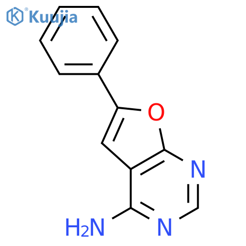 6-Phenylfuro2,3-dpyrimidin-4-amine structure