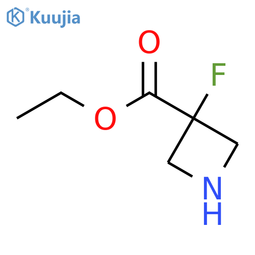 ethyl 3-fluoroazetidine-3-carboxylate structure