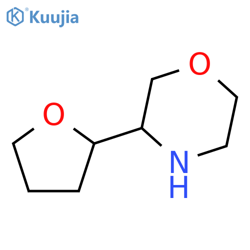 3-(oxolan-2-yl)morpholine structure