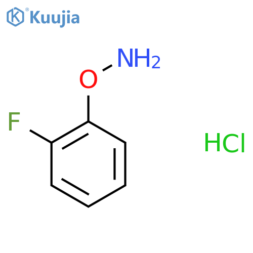 O-(2-Fluorophenyl)hydroxylamine hydrochloride structure