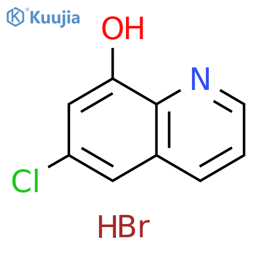 6-chloroquinolin-8-ol hydrobromide structure