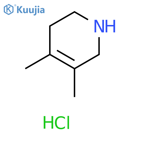 4,5-Dimethyl-1,2,3,6-tetrahydropyridine hydrochloride structure