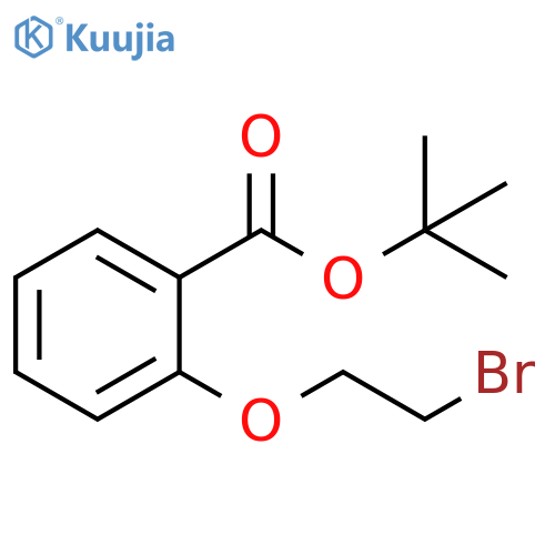 tert-butyl 2-(2-bromoethoxy)benzoate structure