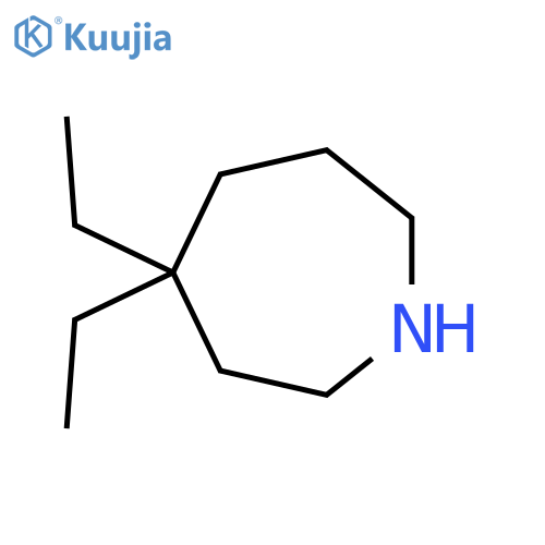 4,4-Diethylazepane structure