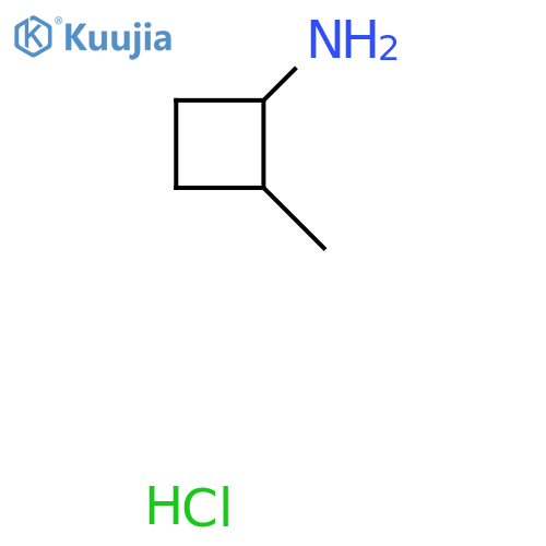 2-Methylcyclobutan-1-amine hydrochloride structure