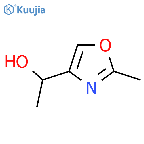 1-(2-methyl-1,3-oxazol-4-yl)ethan-1-ol structure