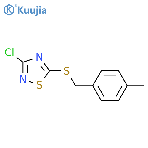 3-Chloro-5-{(4-Methylphenyl)MethylSulfanyl}-1,2,4-Thiadiazole structure