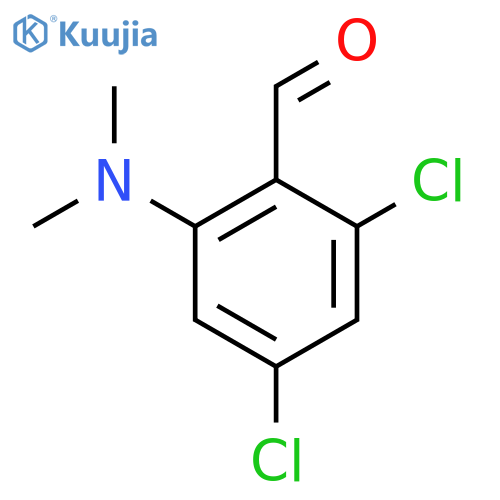 2,4-Dichloro-6-(dimethylamino)benzaldehyde structure