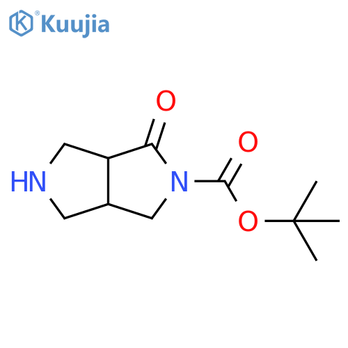 Pyrrolo[3,4-c]pyrrole-2(1H)-carboxylic acid, hexahydro-1-oxo-, 1,1-dimethylethyl ester structure