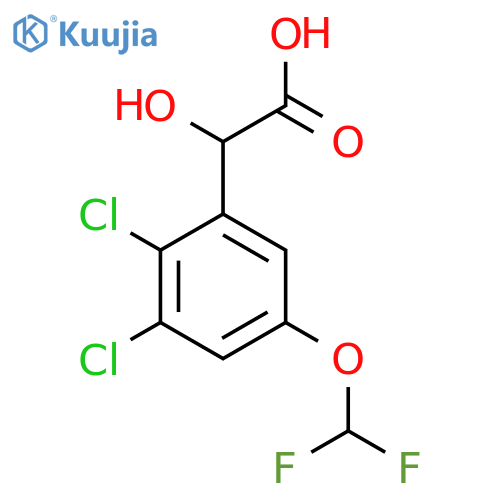 2,3-Dichloro-5-(difluoromethoxy)mandelic acid structure