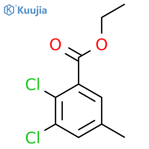 Ethyl 2,3-dichloro-5-methylbenzoate structure