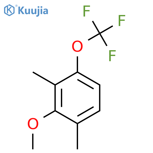 2,6-Dimethyl-3-(trifluoromethoxy)anisole structure