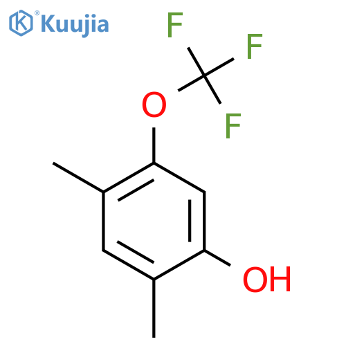 2,4-Dimethyl-5-(trifluoromethoxy)phenol structure