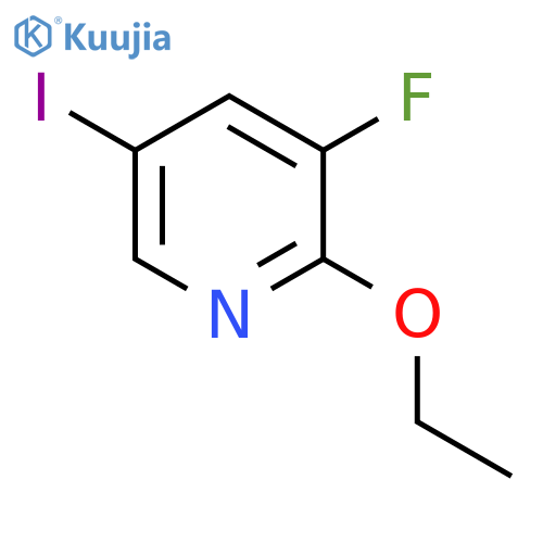2-Ethoxy-3-fluoro-5-iodopyridine structure