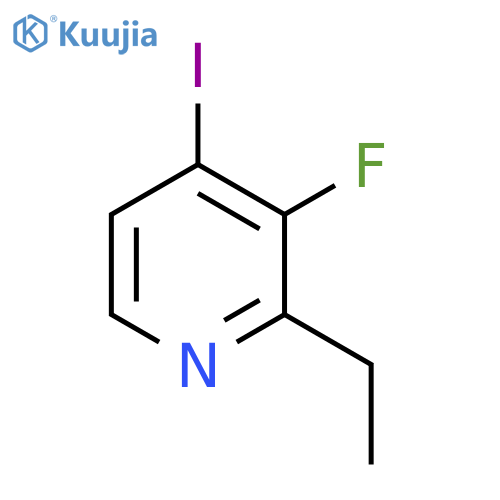 2-Ethyl-3-fluoro-4-iodopyridine structure