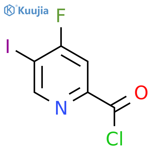 4-Fluoro-5-iodopyridine-2-carbonyl chloride structure