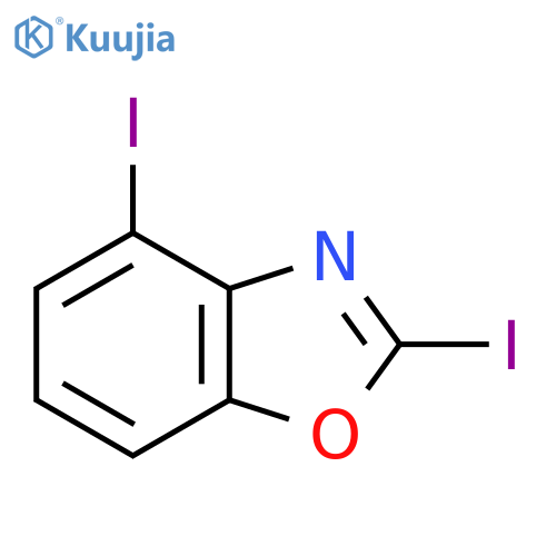 2,4-Diiodobenzo[d]oxazole structure