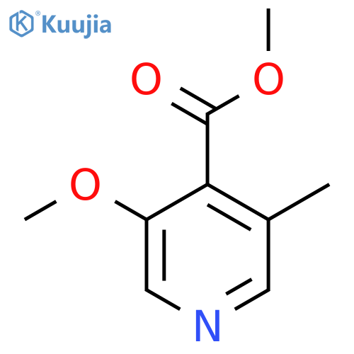 Methyl 3-methoxy-5-methylisonicotinate structure