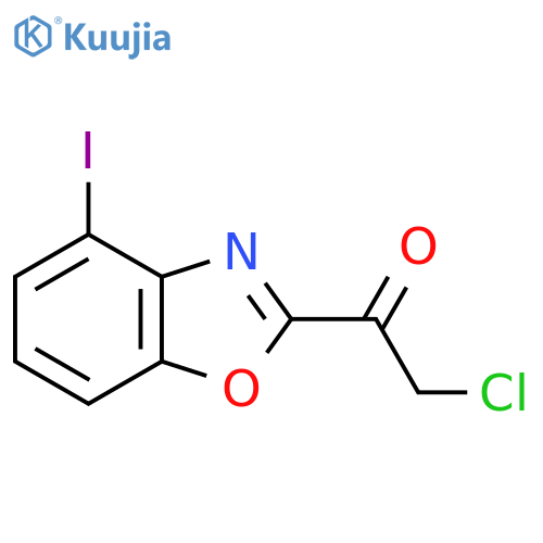 2-(2-Chloroacetyl)-4-iodobenzo[d]oxazole structure