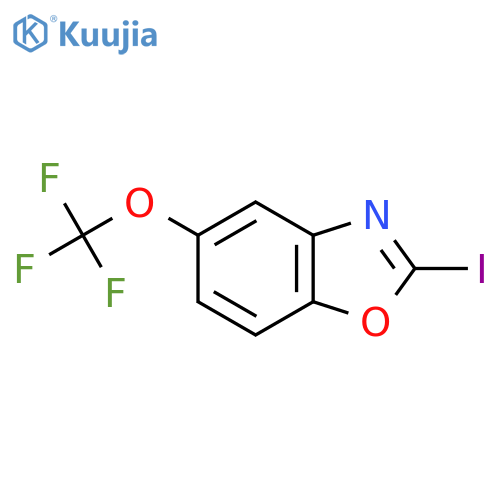 2-Iodo-5-(trifluoromethoxy)benzo[d]oxazole structure