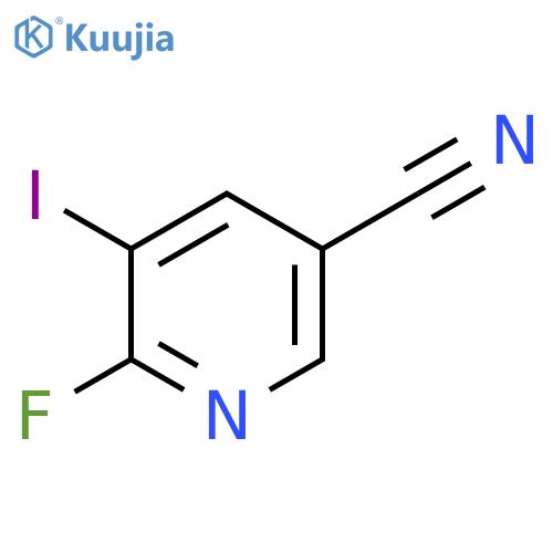 6-Fluoro-5-iodonicotinonitrile structure