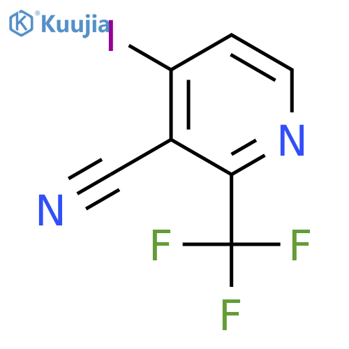 4-Iodo-2-(trifluoromethyl)nicotinonitrile structure
