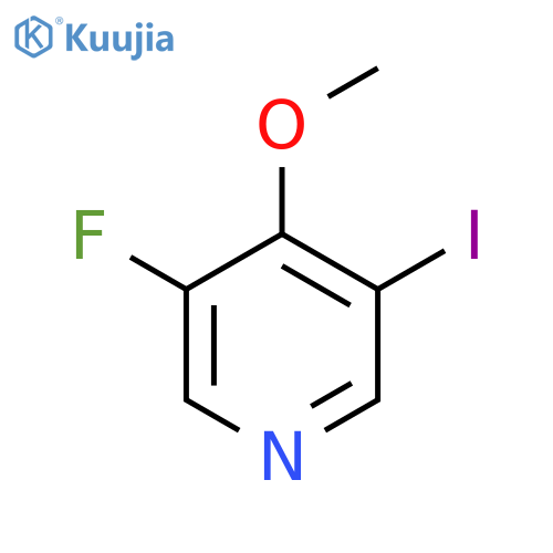 3-Fluoro-5-iodo-4-methoxypyridine structure