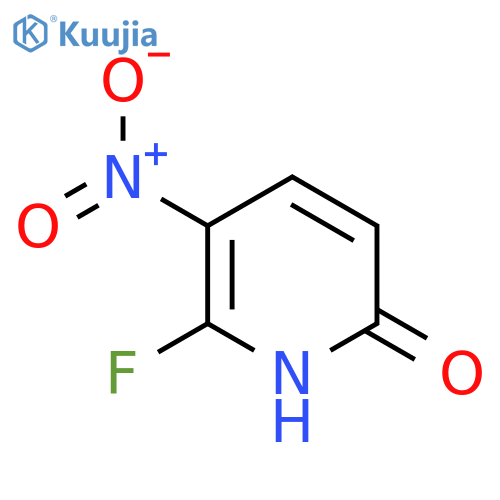 2-Fluoro-6-hydroxy-3-nitropyridine structure