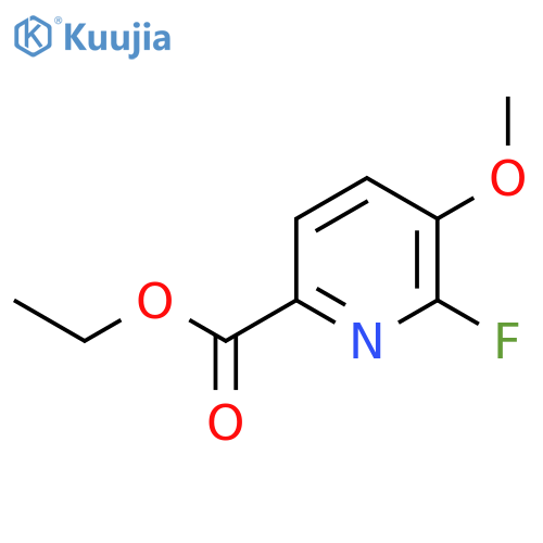 Ethyl 6-fluoro-5-methoxypicolinate structure