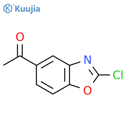 5-Acetyl-2-chlorobenzo[d]oxazole structure