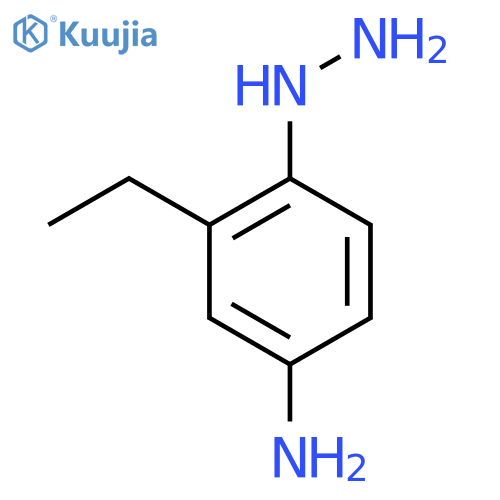 4-Amino-2-ethylphenylhydrazine structure