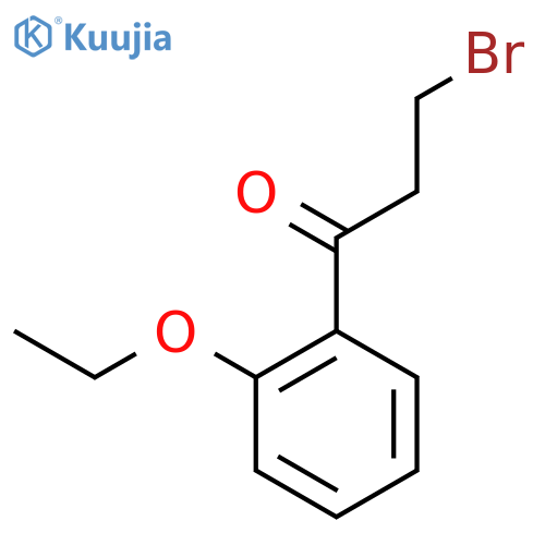 3-Bromo-1-(2-ethoxyphenyl)propan-1-one structure