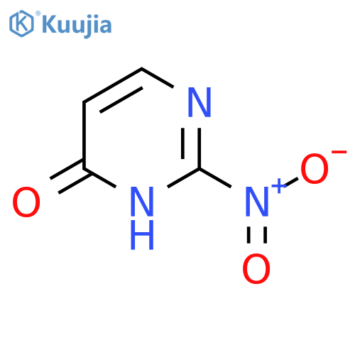 4-Hydroxy-2-nitropyrimidine structure
